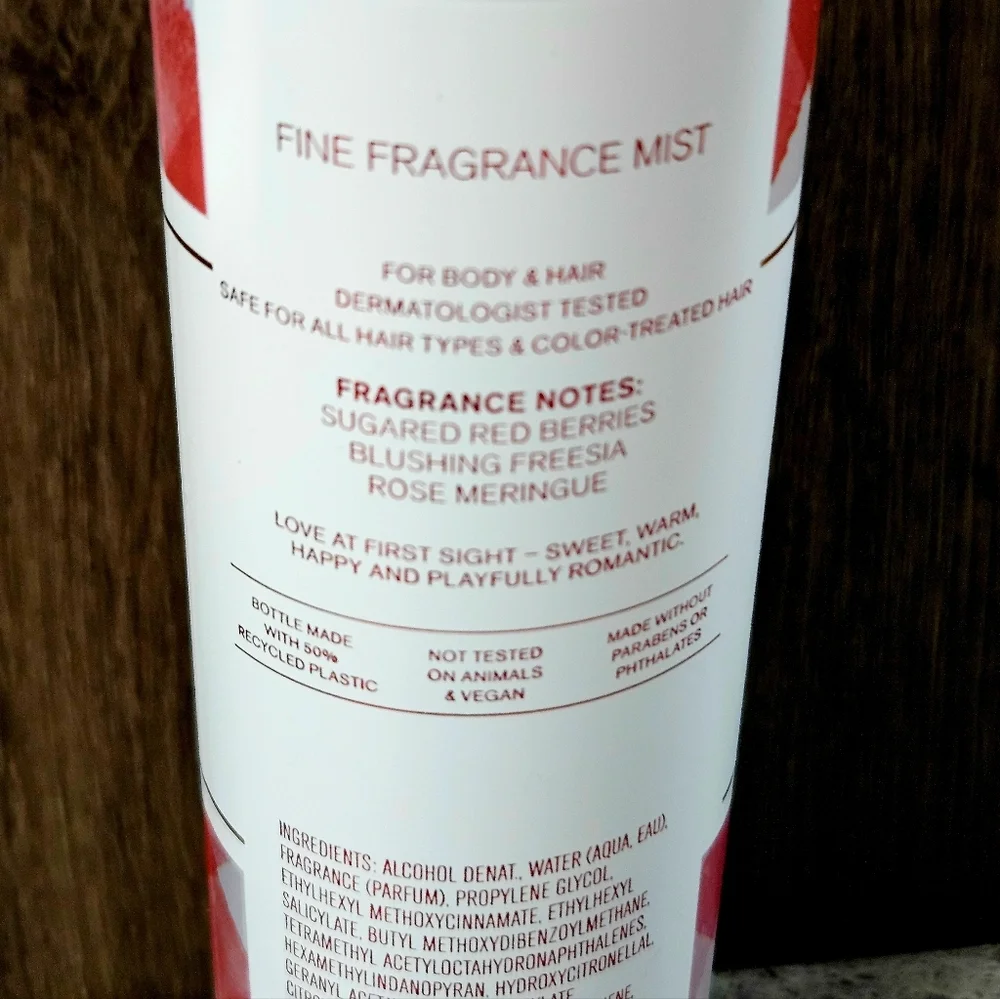 Bath & Body Works GINGHAM LOVE Fine Fragrance Body Mist NEW MSRP $17.95